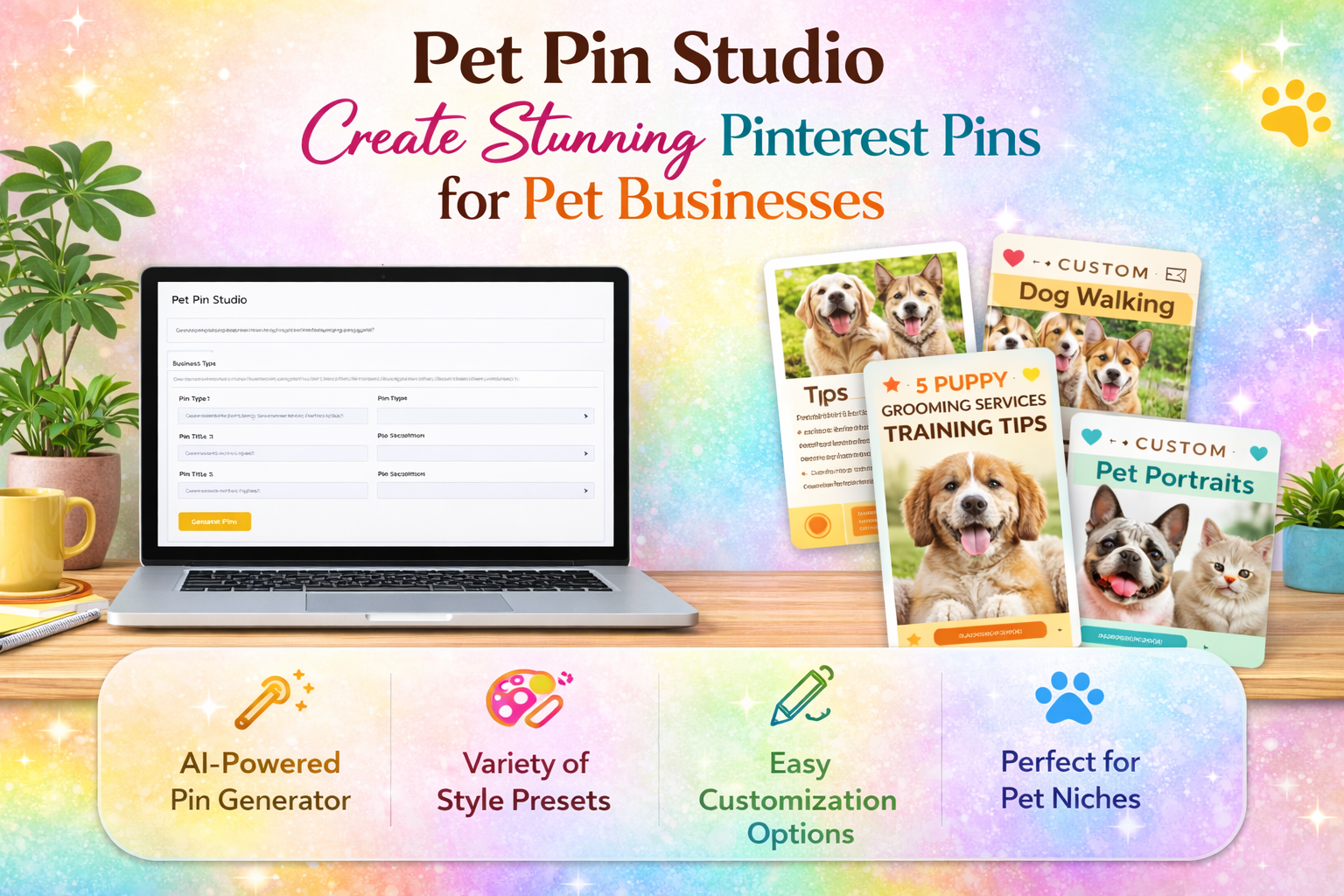 Web Tool – Pet Pin Studio – Small Business Hub Online
